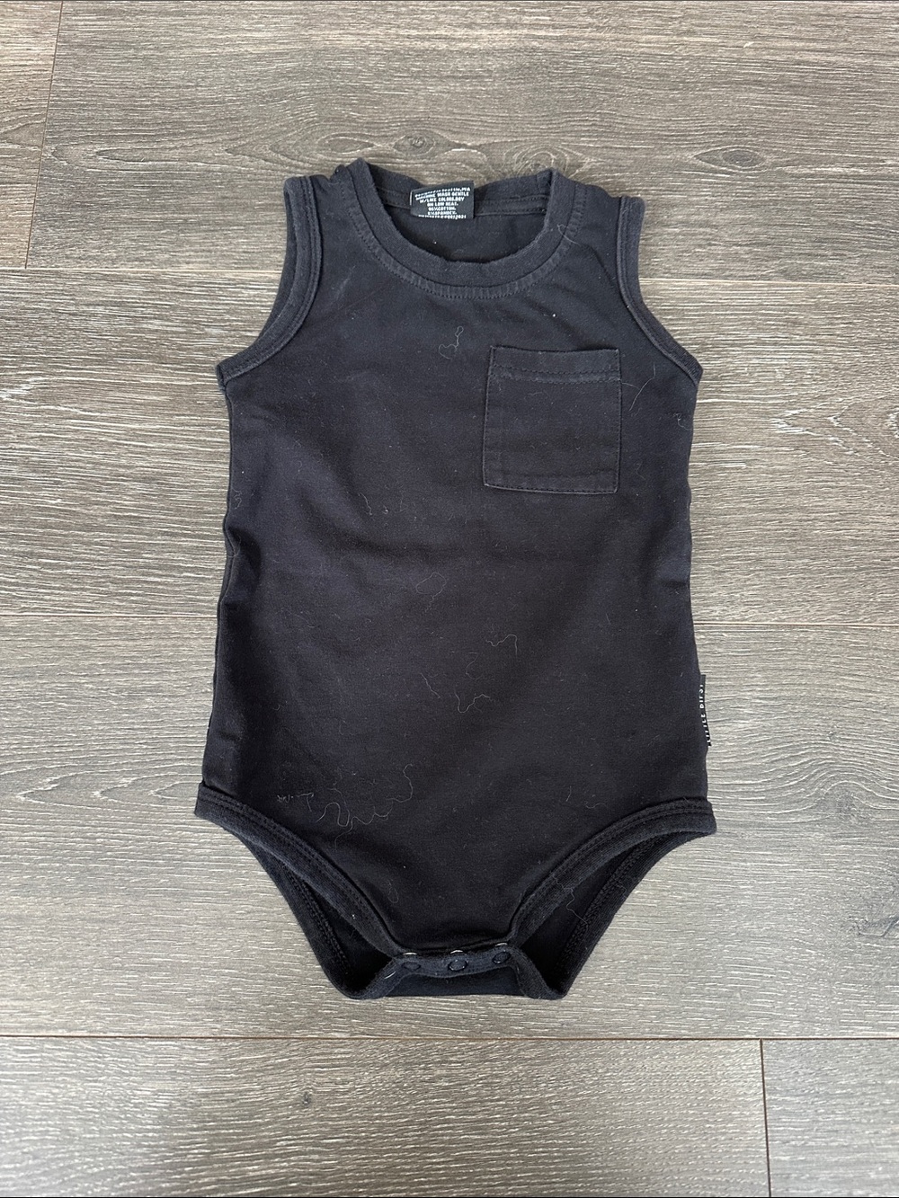 Little Bipsy Pocket tank top Sleeveless Baby One-Piece Bodysuit